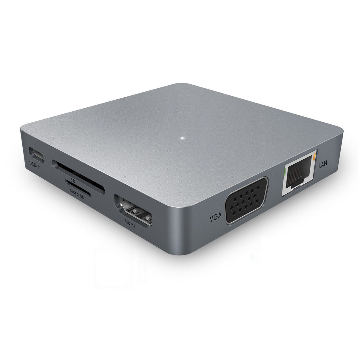 Elf-in-Eins Typ-C-Dockingstation USB-C-Hub-Erweiterung HDMI VGA LAN USB 3.0