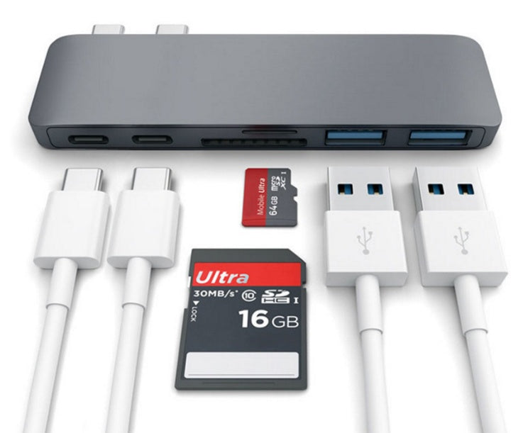 USB-C Adapter SD Karten Leser USB 3.0 für Macbook Air/Pro