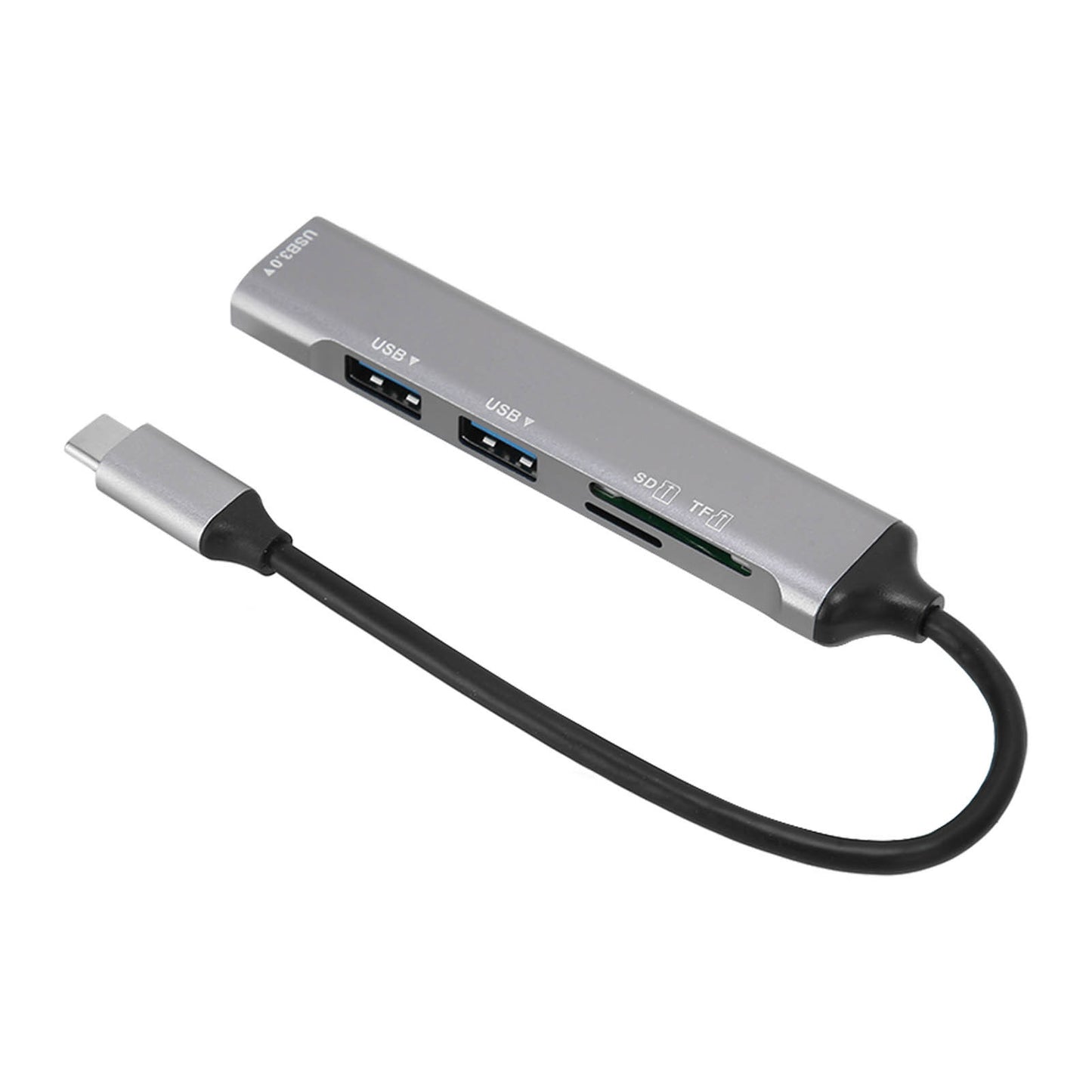 USB-C-Hub 5-in-1 Plug-and-Play Typ-C-Hub