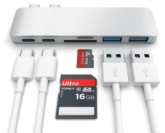 USB-C Adapter SD Karten Leser USB 3.0 für Macbook Air/Pro