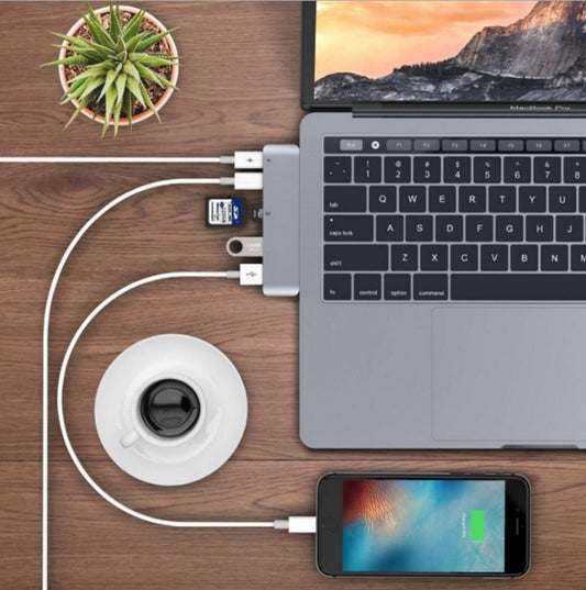USB-C Adapter SD Karten Leser USB 3.0 für Macbook Air/Pro