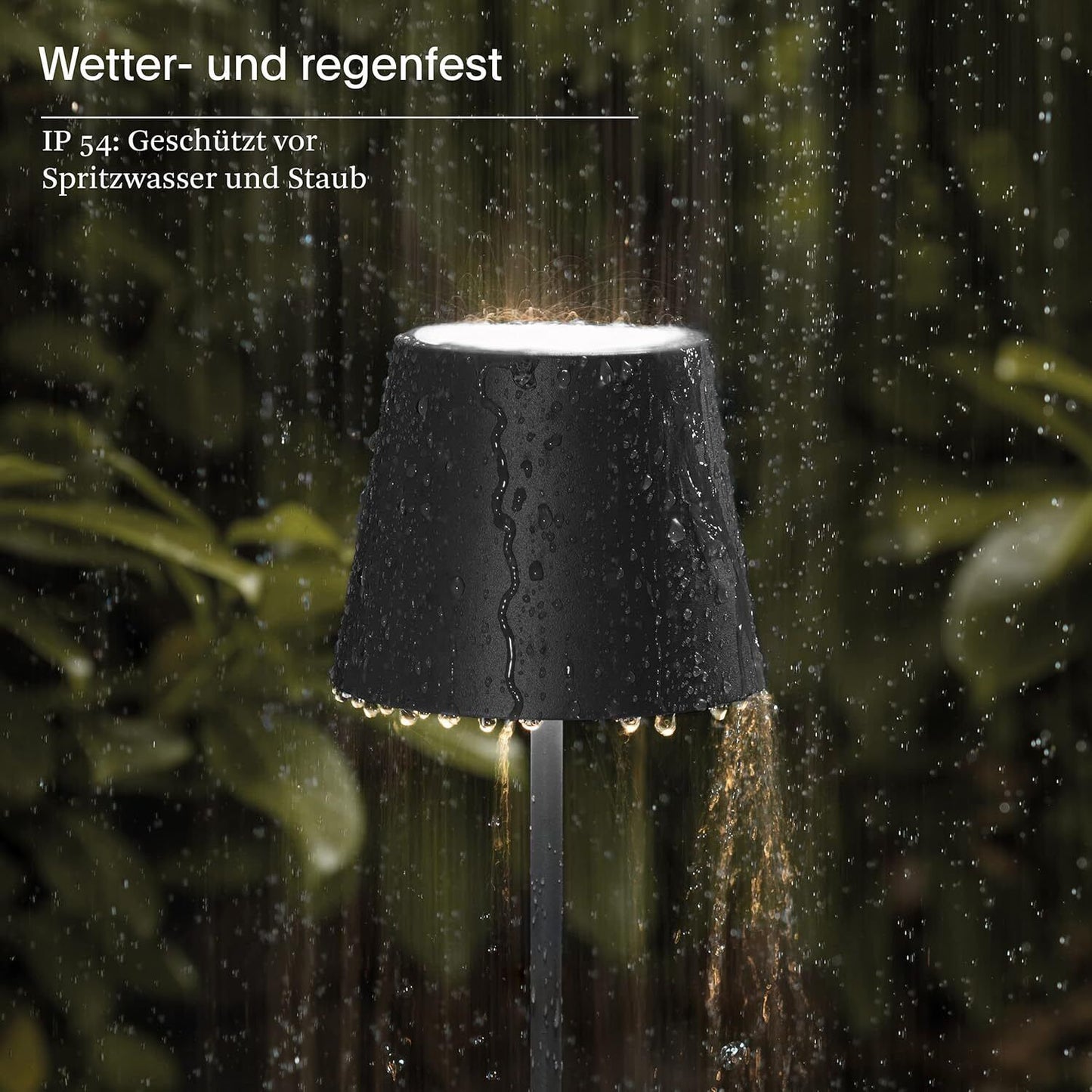 DIMMBAR LED AKKU TISCHLEUCHTE TISCHLAMPE LED LAMPE USB-NACHTTISCHLAMPEN