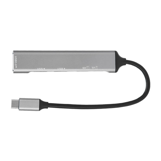 USB-C-Hub 5-in-1 Plug-and-Play Typ-C-Hub